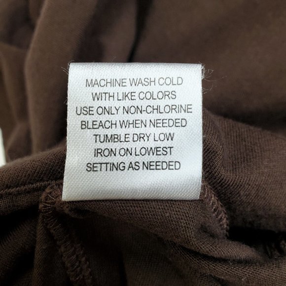 Energie Beaded Drawstring Waist Brown Tank Top Women's Small - Picture 11 of 12